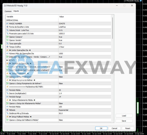 Brazilian EA MT5 Inputs 1