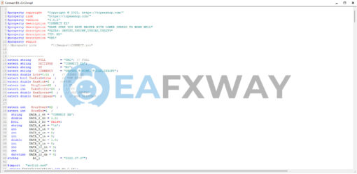 Connect EA Source Code MQ4 Review