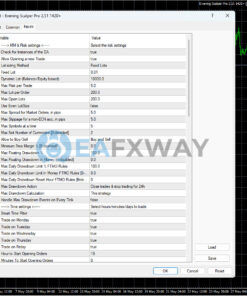 Evening Scalper Pro EA MT4 Inputs 1