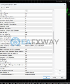 Evening Scalper Pro EA MT4 Inputs 2