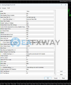 Evening Scalper Pro EA Source Code MQ4 Inputs 3
