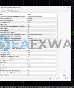 Golden Pickaxe Ea MT4 Inputs 1
