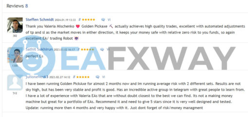 Golden Pickaxe Ea MT4 Review on MQL5
