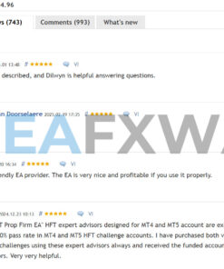 HFT Prop Firm EA MT4 Review on MQL5