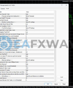 Perceptrader AI EA MT4 Inputs 3