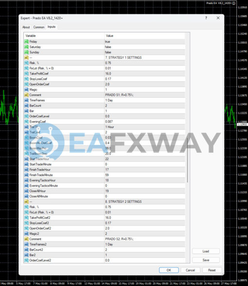 Prado EA MT4 Inputs 3