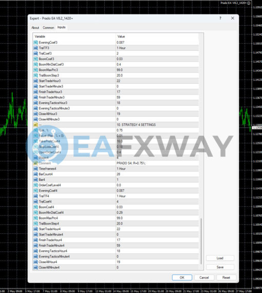 Prado EA MT4 Inputs 4