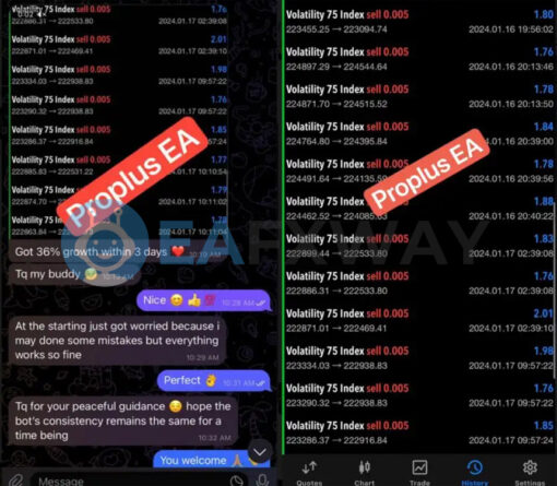 Pro Plus EA MT5 Signal