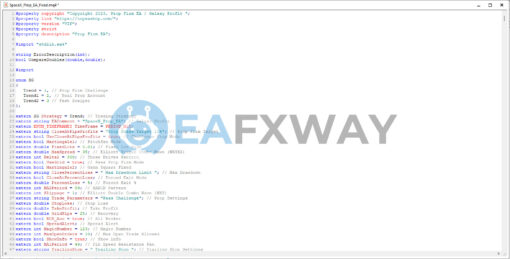 SpaceX Prop EA Source Code MQ4 Review