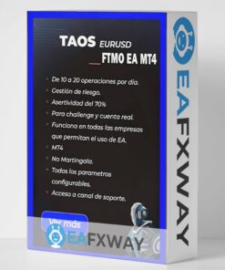 Taos EURUSD FTMO EA MT4 Logo