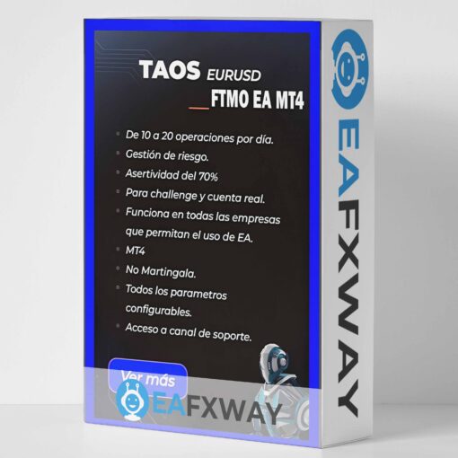 Taos EURUSD FTMO EA MT4 Logo
