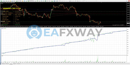 WINNER FX TSR Prop Firms EA MT4 Backtest