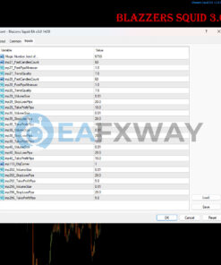 Blazzers Squid EA MT4 Inputs