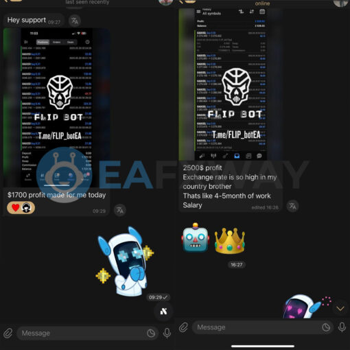 Flip Bot EA MT4 Signal