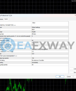 Gap Professional EA MT4 Inputs