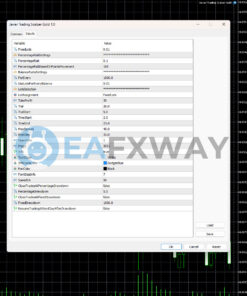 Javier Trading Scalper Gold EA MT5 Inputs