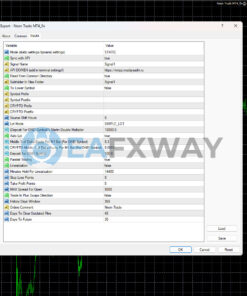 Neon Trade EA MT4 Inputs