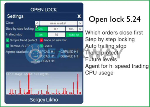 Open Lock EA MT4 Review