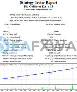 Pip Collector EA MT4 Backtest