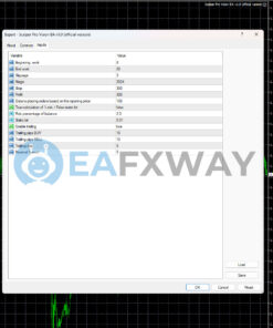 Scalper Pro Vision EA MT4 Inputs