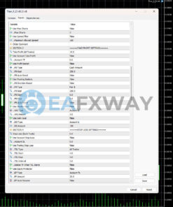 Sets for Optimal Titan X Performance Titan X 21.48 MT5 Inputs 2