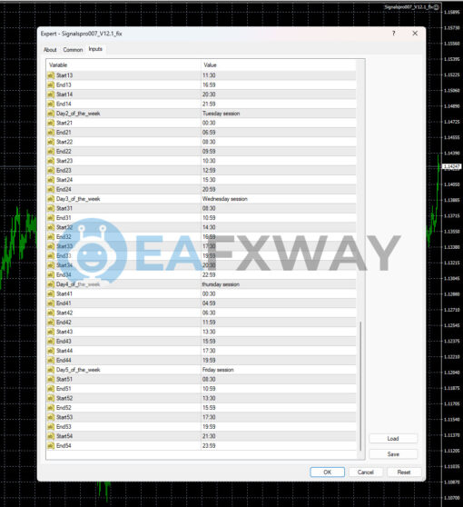 Signalspro007 EA MT4 Inputs 3