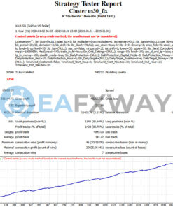 CLUSTER US30 EA MT4 Backtest