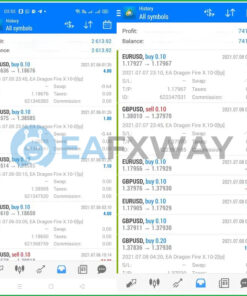 DRAGON FIRE X10 Source Code MQ4 Live Signal