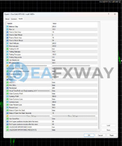 One Gold EA MT4 Inputs 2